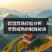 欧冠百场经验分析:从零到成熟的制胜秘诀-图4 欧冠百场经验分析:从零到成熟的制胜秘诀-图4