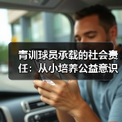青训球员承载的社会责任：从小培养公益意识的突破策略-图3