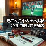 巴西女足个人技术揭秘:如何打造超强足球表现-图5 巴西女足个人技术揭秘:如何打造超强足球表现-图5