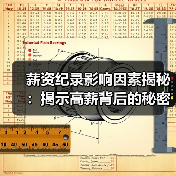 薪资纪录影响因素揭秘：揭示高薪背后的秘密武器-图4